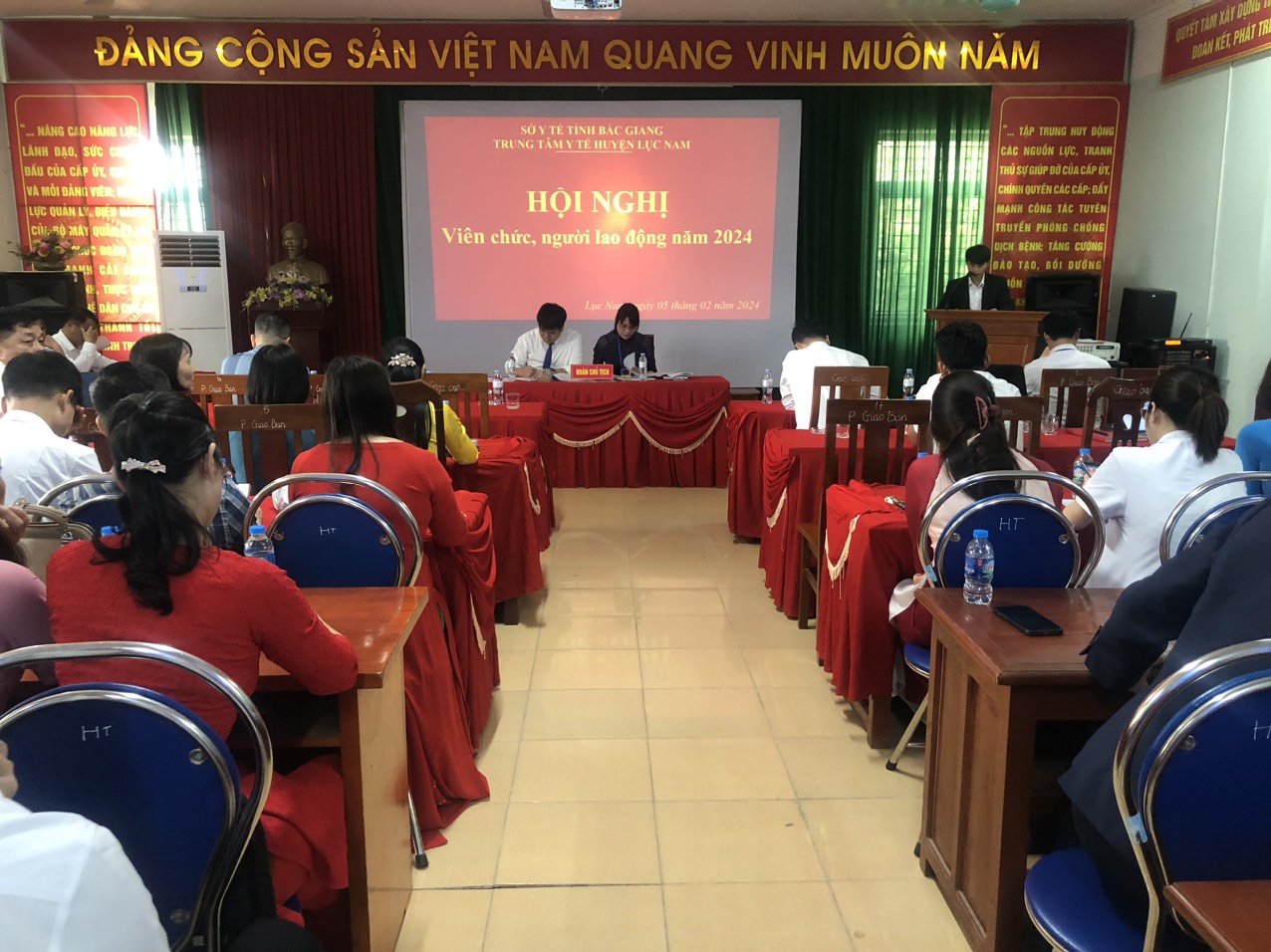 Hội nghị cán bộ, viên chức  người lao động năm 2024